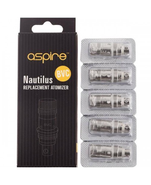 Aspire Nautilus MTL- BVC Replacement Coil (5 Pack)