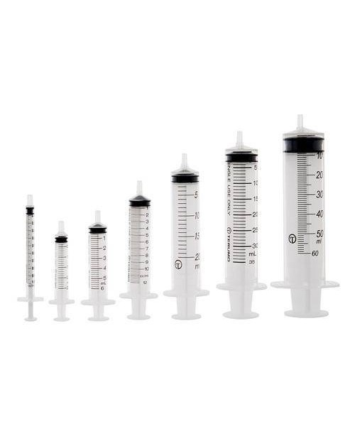 Syringes - 1ml, 5ml, 10ml & 30ml - 5pcs