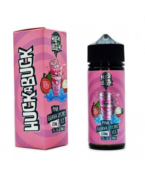 HUCKABUCK - Malaysian Juice - Pink Guava Lychee Ic...