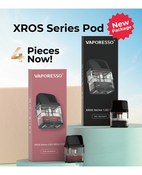 Vaporesso XROS Series | Pod Cartridge 2ml (4pcs/pa...