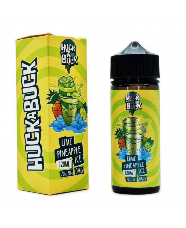 HUCKABUCK - Malaysian Juice - Lime Pineapple Ice - 120ml