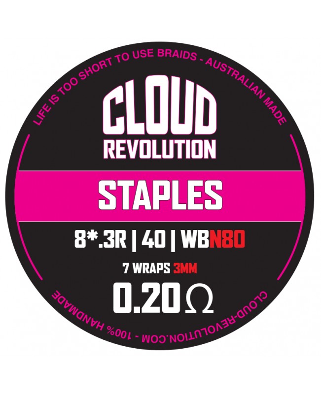 Cloud Revolution Premium Hand Crafted Coils