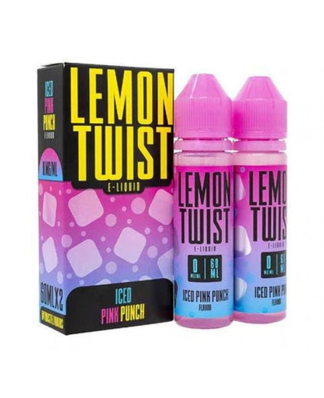 40% Off - Twist E-Liquids - Pink 0° - Iced Pink Punch 120ml