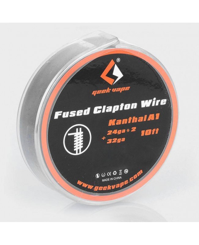 Geekvape Kanthal - A1 Fused Clapton Wire 24ga*2+32ga - 10ft - ZK09