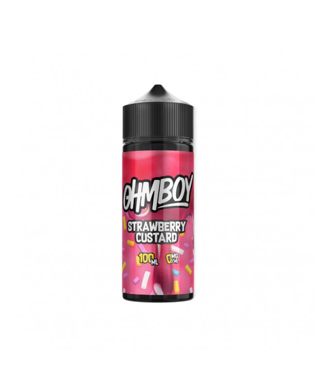 OhmBoy Custards | Strawberry Custard | 100ml