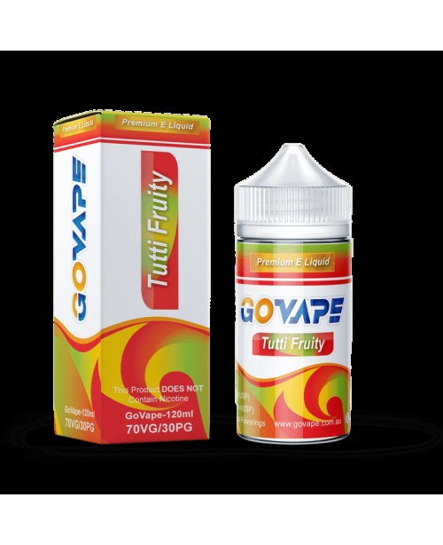 GO VAPE PREMIUM E-LIQUID - TUTTI FRUITY - 120ml