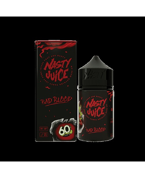 Nasty Juice - BAD BLOOD - Blackcurrant - 60ml