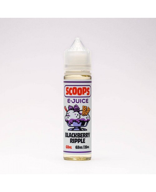 Scoops E-liquid | Blackberry Ripple | 60ml