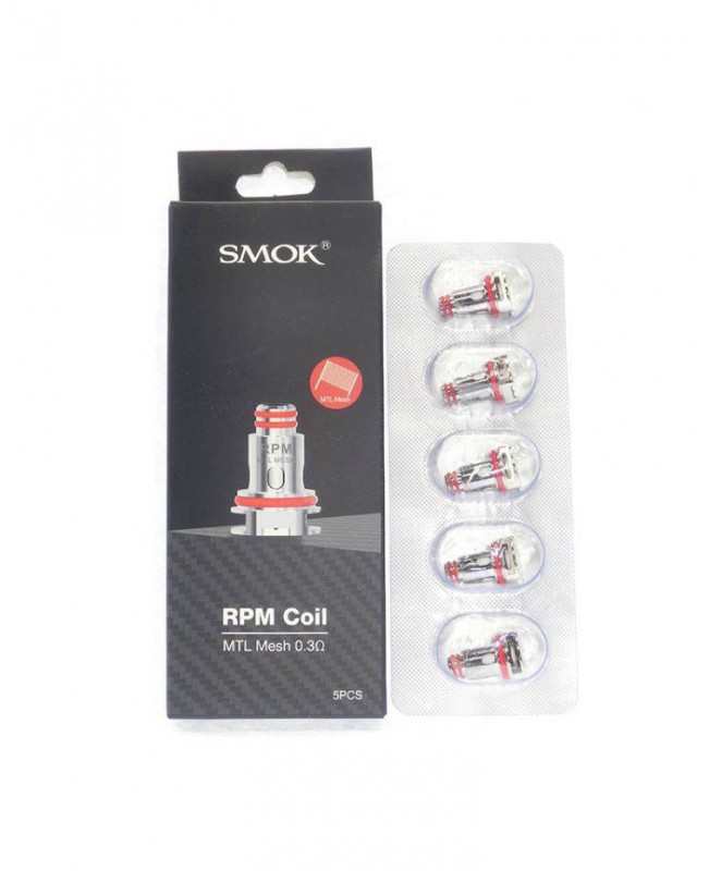 Smok RPM Replacement Coil for: Smok RPM40, Smok Fetch Mini, Smok RPM80, Smok Fetch Pro, Smok Nord 2, Smok Alike