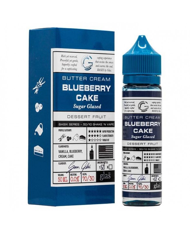 Glas Vapor - Basix Series - Blueberry cake - 20% OFF