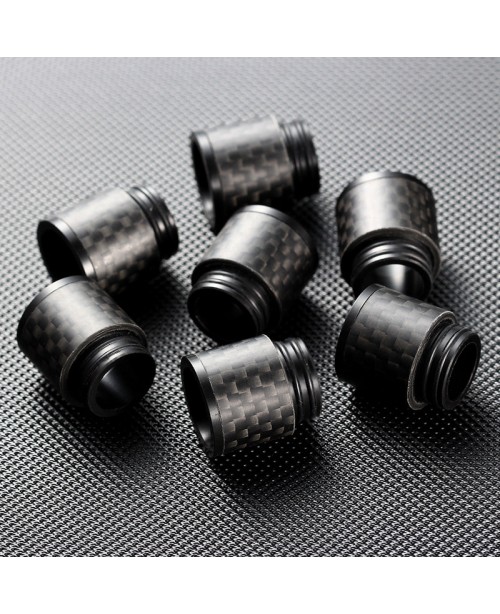 810 Driptip - Carbon Fiber Drip Tip - Black