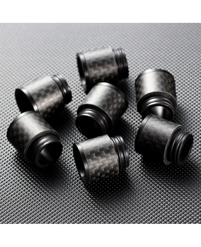 810 Driptip - Carbon Fiber Drip Tip - Black