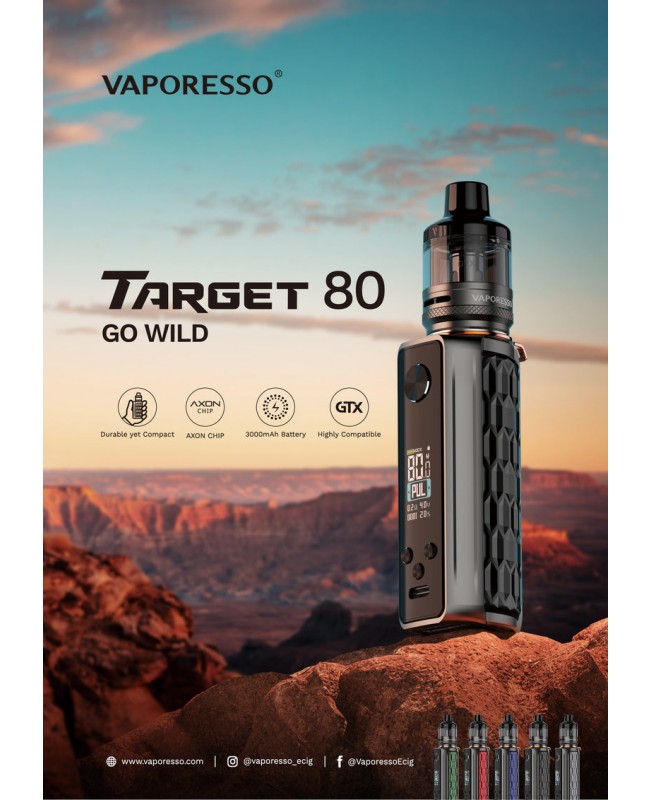 Vaporesso - Target 80 Mod Kit with GTX Pod Tank