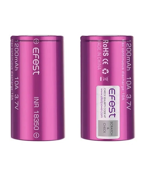 Efest 18350 - 1200mAh Battery