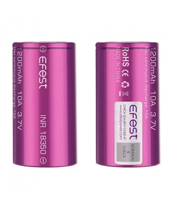 Efest 18350 - 1200mAh Battery