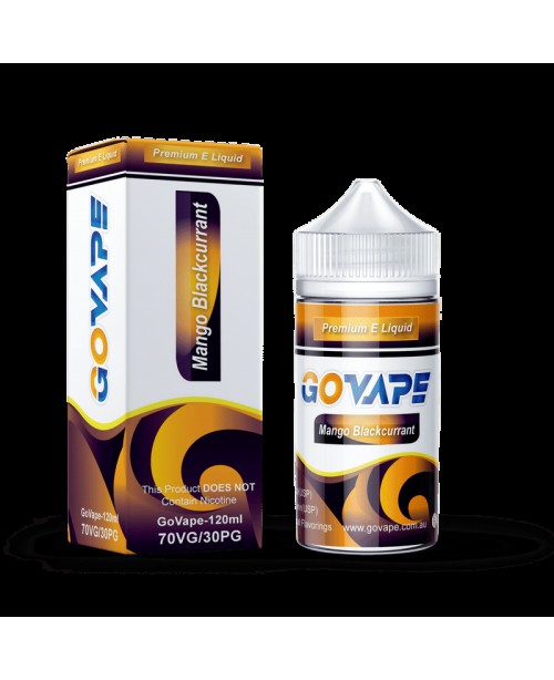 GO VAPE PREMIUM E-LIQUID - MANGO BLACKCURRANT - 12...