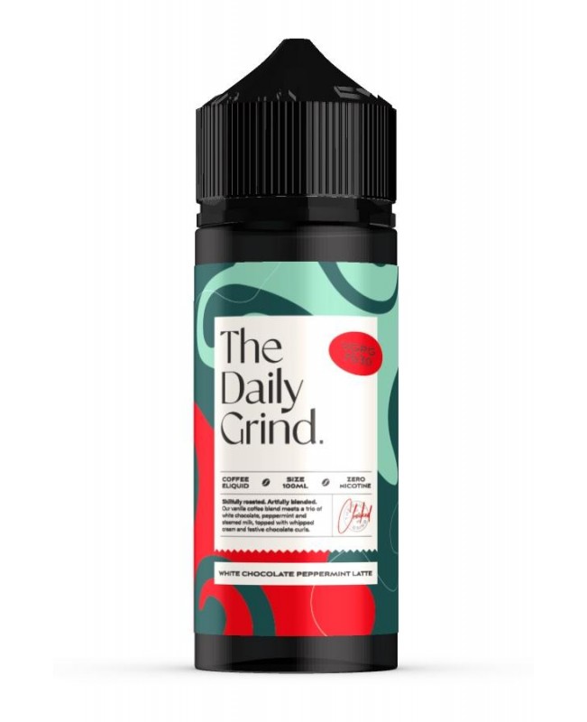 The Daily Grind | White Choc Chip Peppermint Latte |  100ml E-liquid
