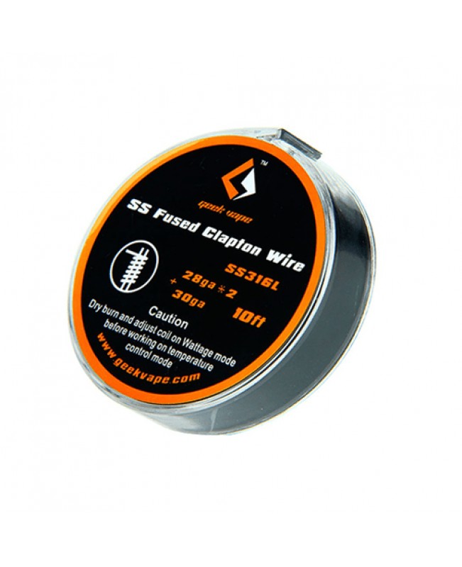 Geekvape SS316 Fused Clapton Wire 10ft