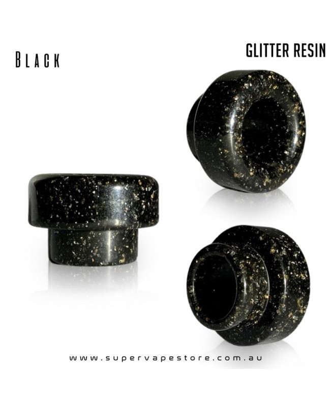 810 Drip Tips - Glitter Resin - Low-Profile