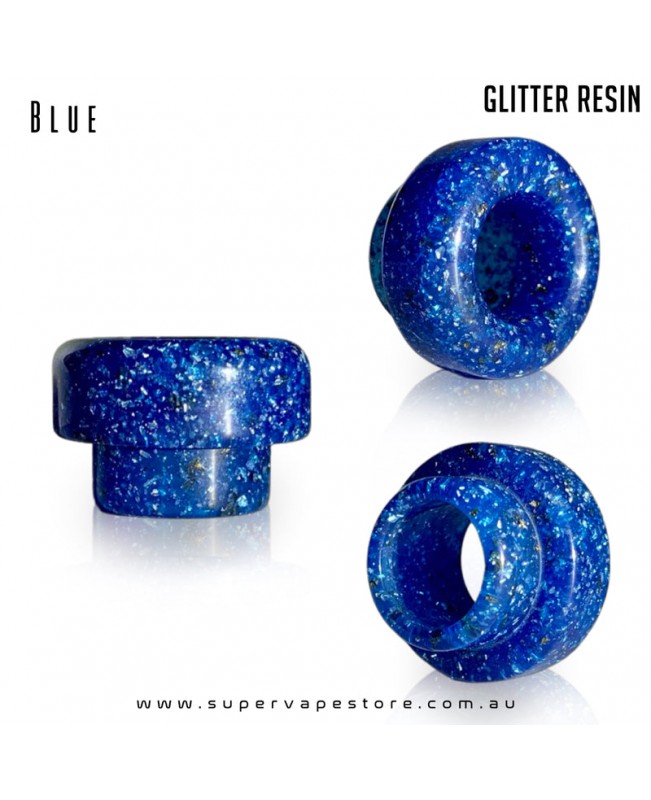 810 Drip Tips - Glitter Resin - Low-Profile