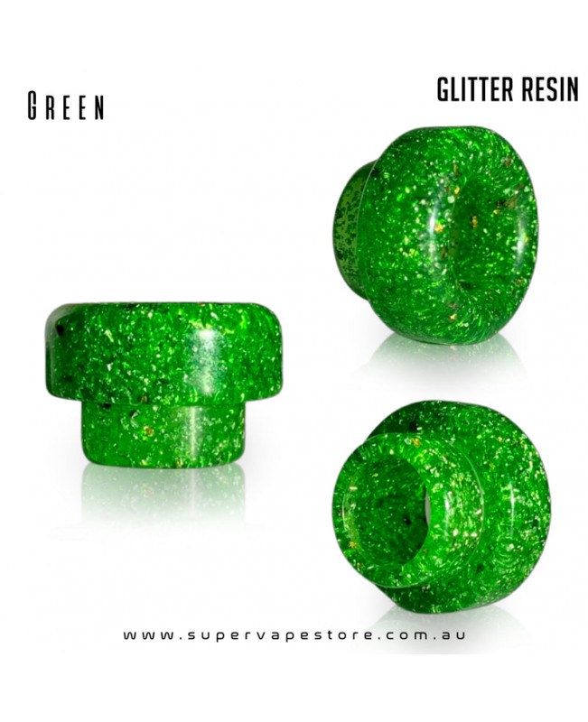810 Drip Tips - Glitter Resin - Low-Profile