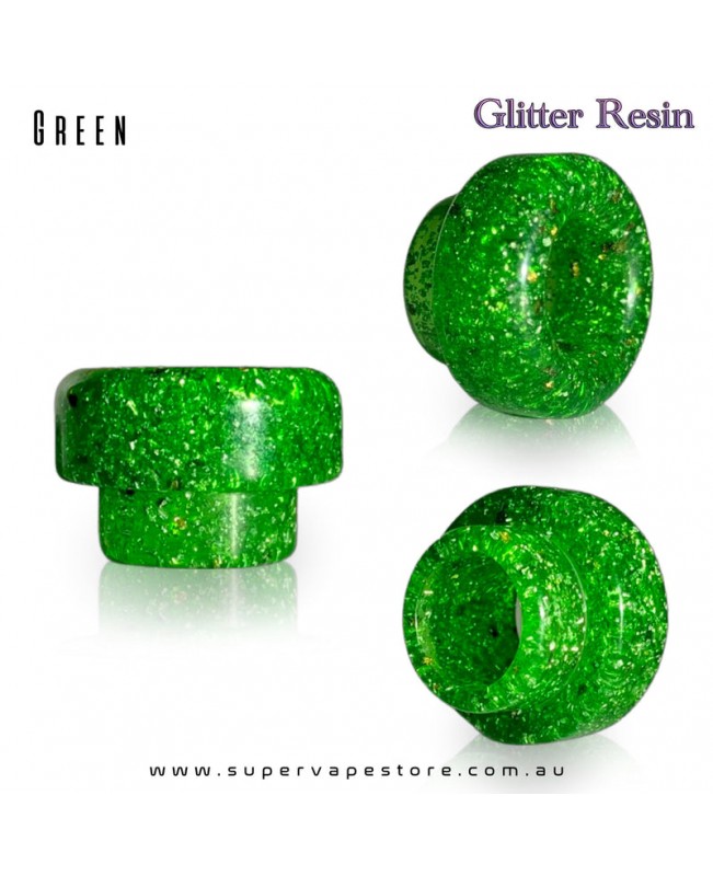 810 Drip Tips - Glitter Resin - Low-Profile