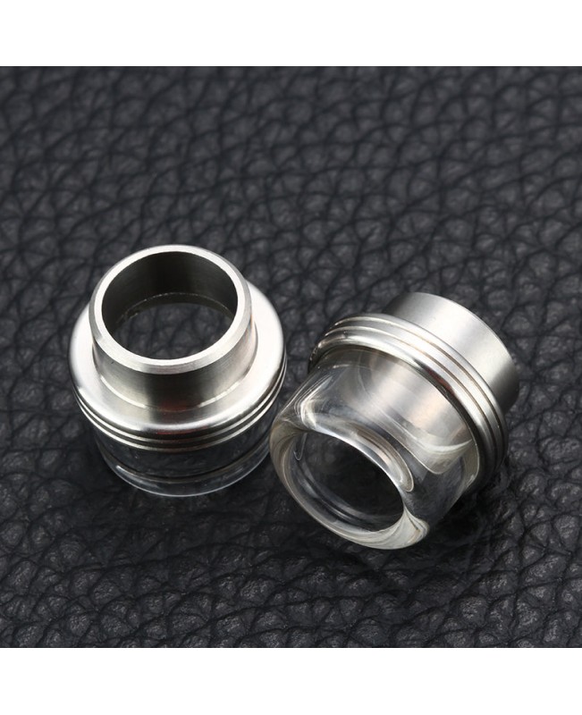 810 Drip Tip - Metal Base Clear