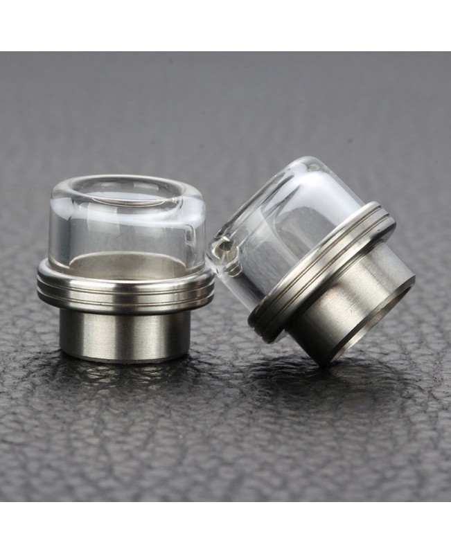810 Drip Tip - Metal Base Clear