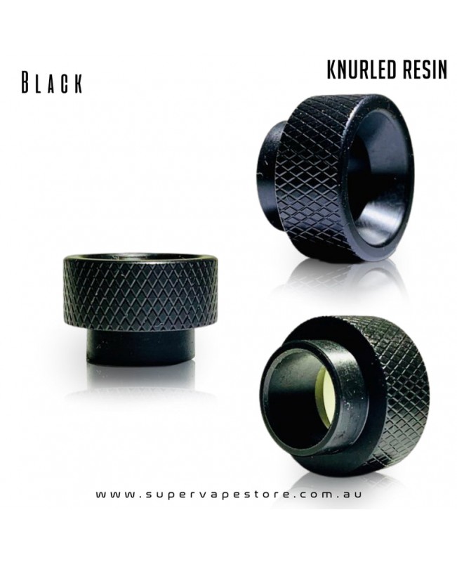 810 Drip Tip - Knurled Resin - Wide-Bore